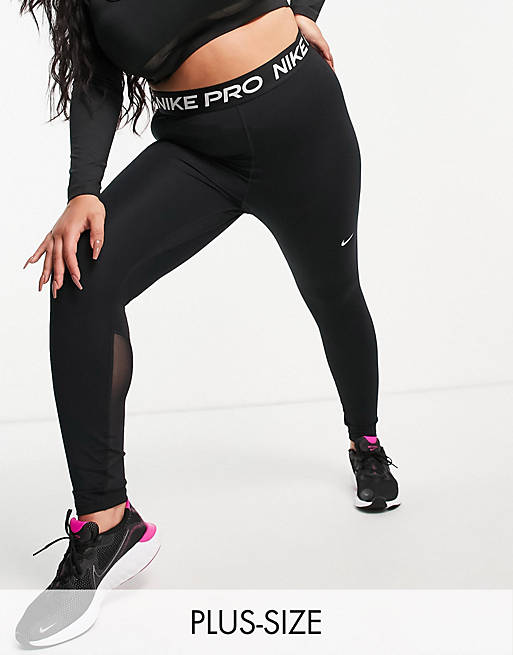 Nike Training Plus Pro 365 leggings in black