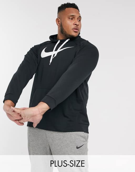 Nike Training Plus Sort Hættetrøje Med Logo Asos