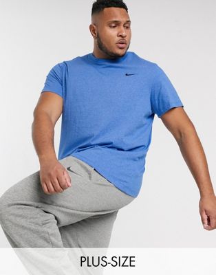 Nike Training Plus - T-shirt in blauw