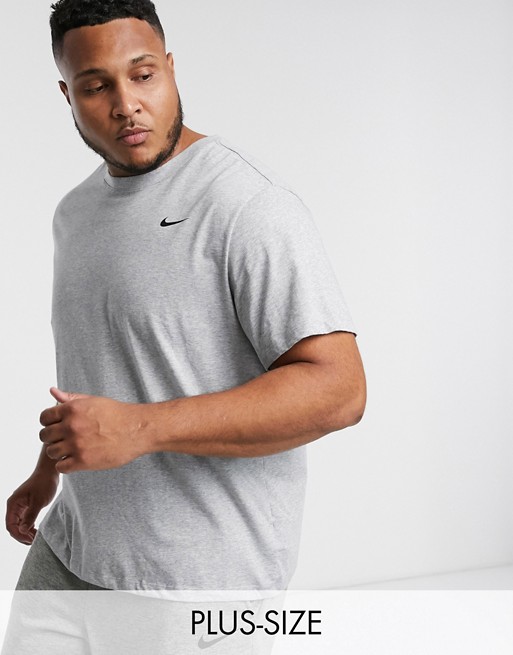 Nike Training Plus t-shirt in grey