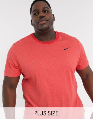 Nike Training Plus - T-shirt in rood