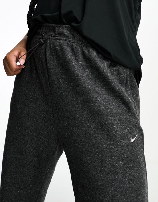 Nike Training Plus Therma-FIT cozy wide joggers in black