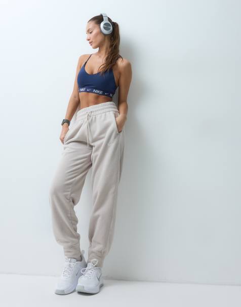 Nike Training Polar fleece jogger in beige  - view 1