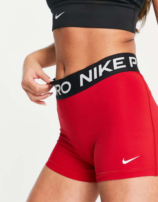 Red spandex shorts nike online