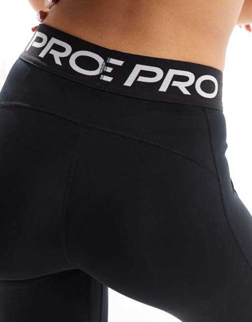 Nike Training Pro 365 cropped leggings in black