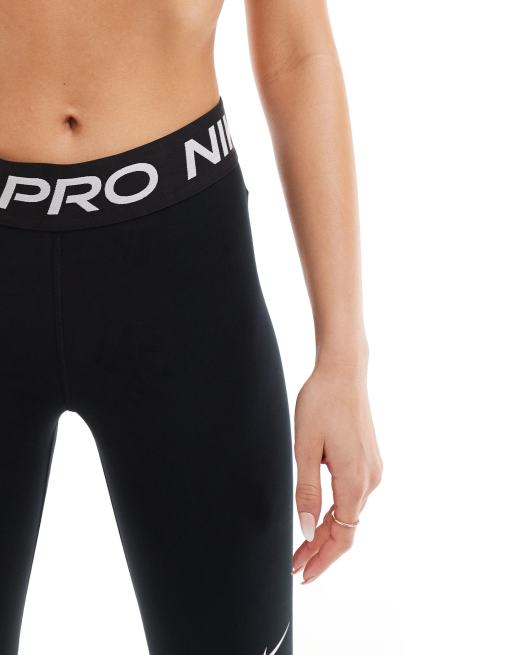 Nike Training Pro 365 cropped leggings in black