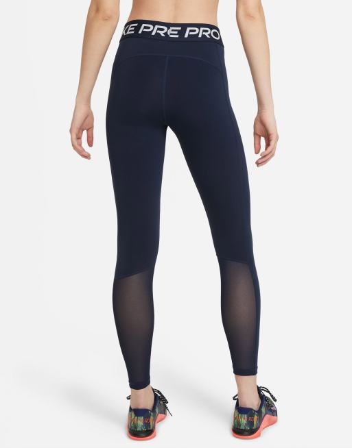 Nike Training Pro 365 Legging Bleu marine
