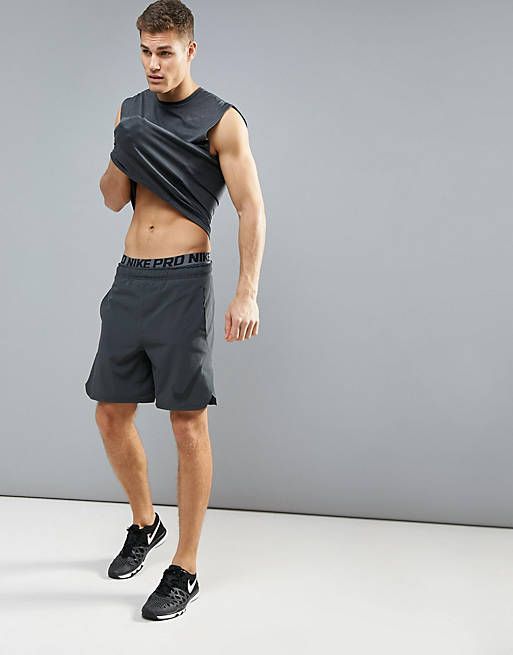 Nike Training pro compression long shorts in black 703086-010