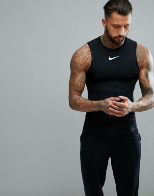 Nike Training Pro Compression Vest In 