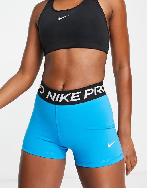 Light blue nike store pro shorts