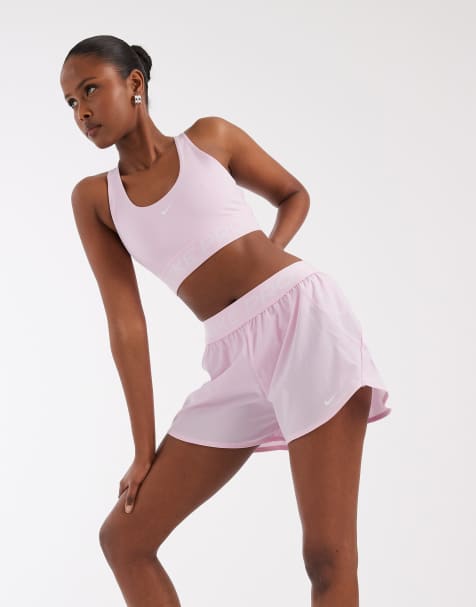 Nike Training Pro Dri-FIT 365 3 inch shorts in baby pink - view 1