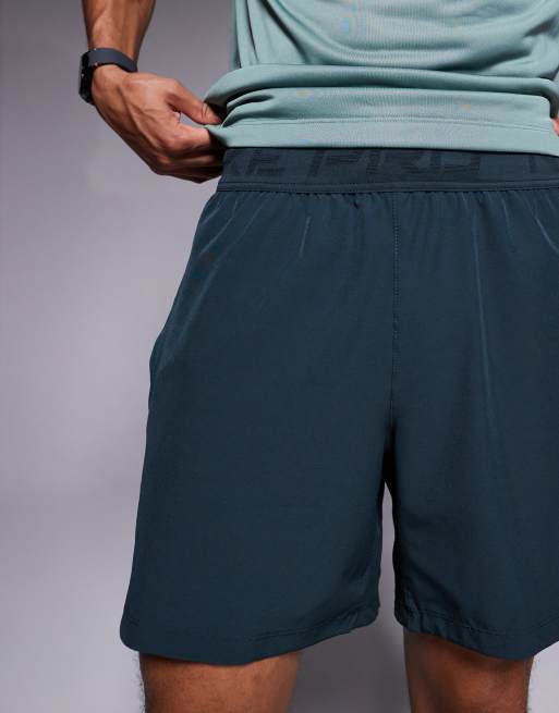 Nike Training Pro Dri-FIT 6 inch shorts in green, 4 of 5