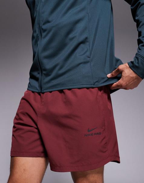 Nike Training Pro Dri-FIT 6 inch shorts in red