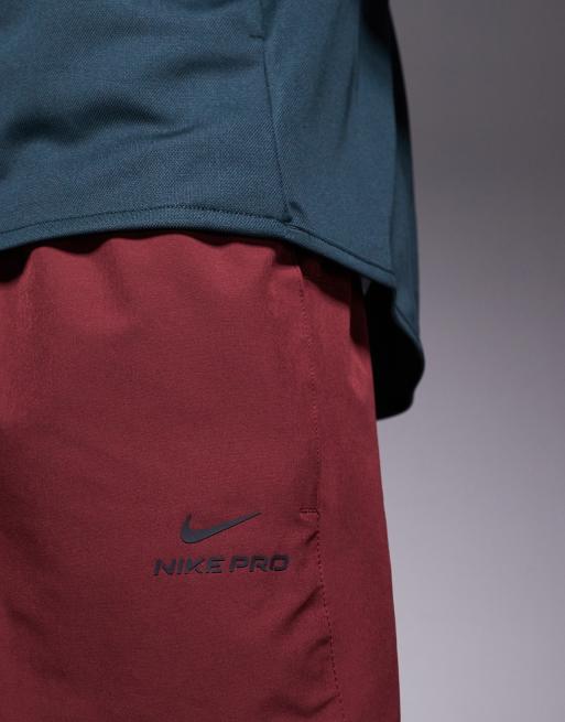 Nike Training Pro Dri-FIT 6 inch shorts in red, 5 of 5