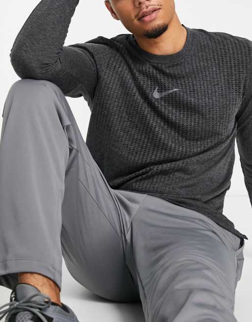 Nike Training Pro Dri-FIT Advanced Cooling long sleeve top in black