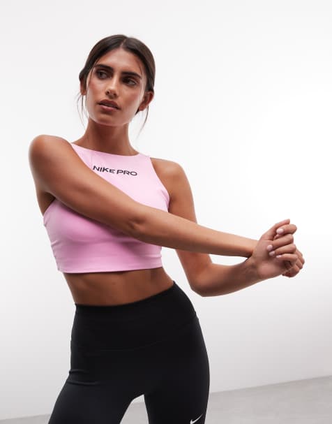 Nike Training Pro Dri-FIT brassière de sport rembourrée rose - view 1