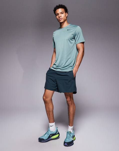 Nike Training – Pro – Dri-FIT – Gröna shorts på 6 tum - view 1