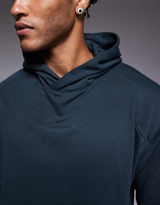 Nike Training - Pro - Dri-FIT hoodie in donkergroen, 5 van 5