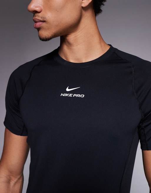 Nike Training Pro DRI-Fit muscle fit T-shirt in black, 5 of 5