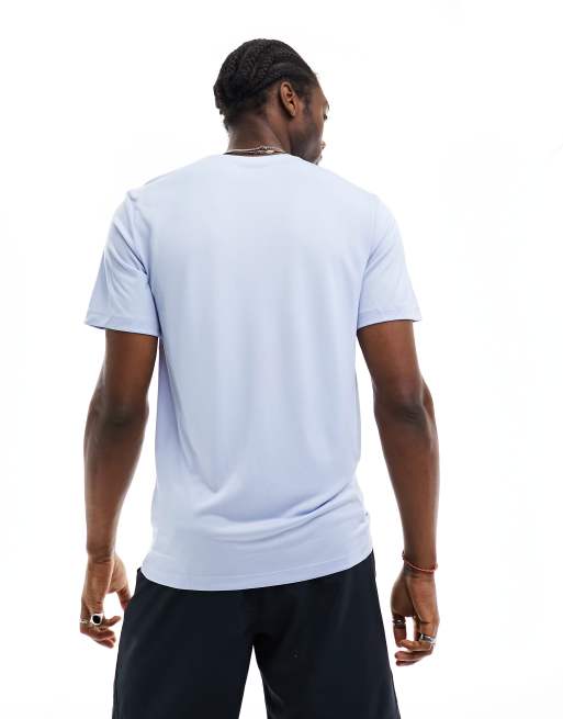 Nike Training Pro Dri-FIT Reset T-shirt in blue