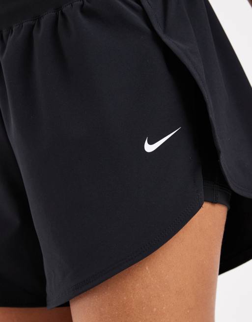 Nike Training Pro Dri-FIT sculpt 2 in 1 shorts in black, 3 of 5