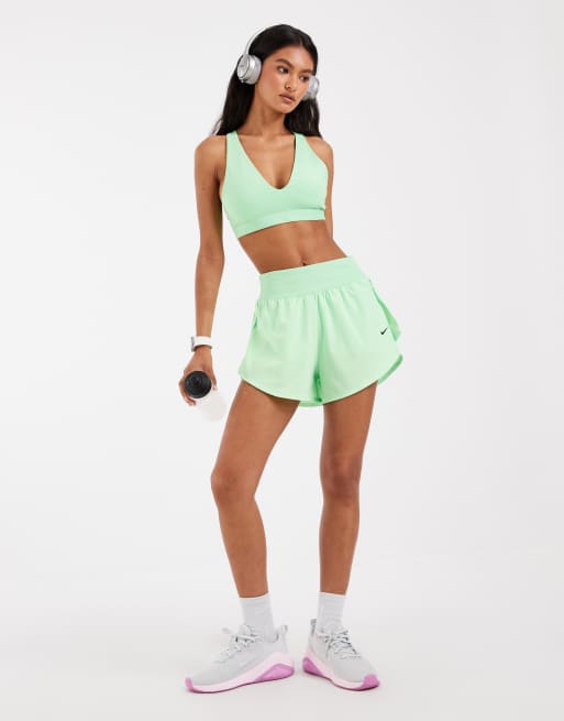 Nike Training Pro Dri-FIT sculpt 2 w 1 szorty w zielonym kolorze, 2 z 5