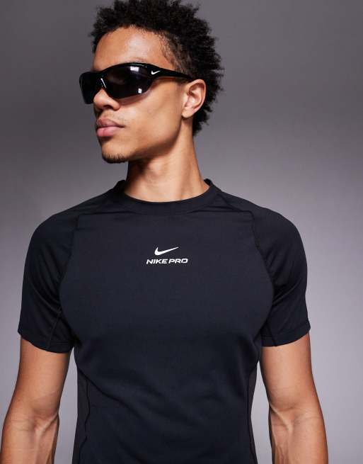 Nike Training - Pro - Dri-FIT - Sort tætsiddende T-shirt, 5 af 5