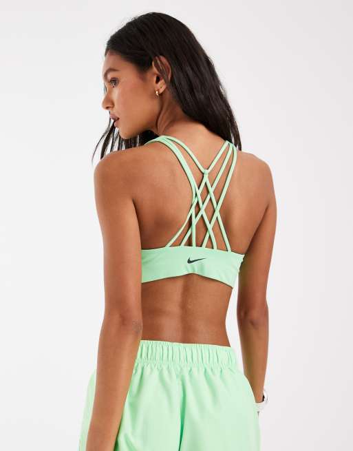 Nike Training Pro Dri-FIT sports bra in green, 4 of 4
