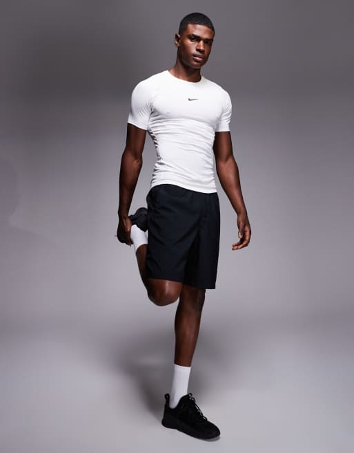 Nike Training - Pro Dri-FIT - T-shirt attillata bianca, 2 di 5