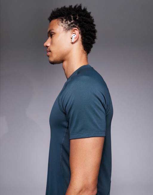Nike Training - Pro DRI-Fit - T-shirt attillata verde, 4 di 5