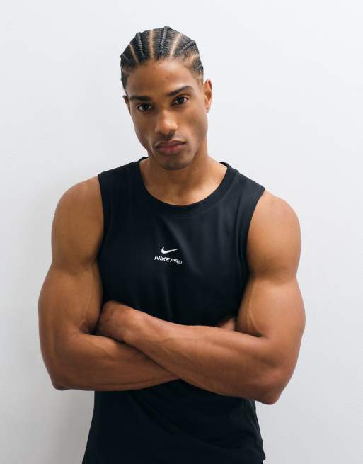 Nike Training Pro Dri-FIT tank in black, 5 of 5