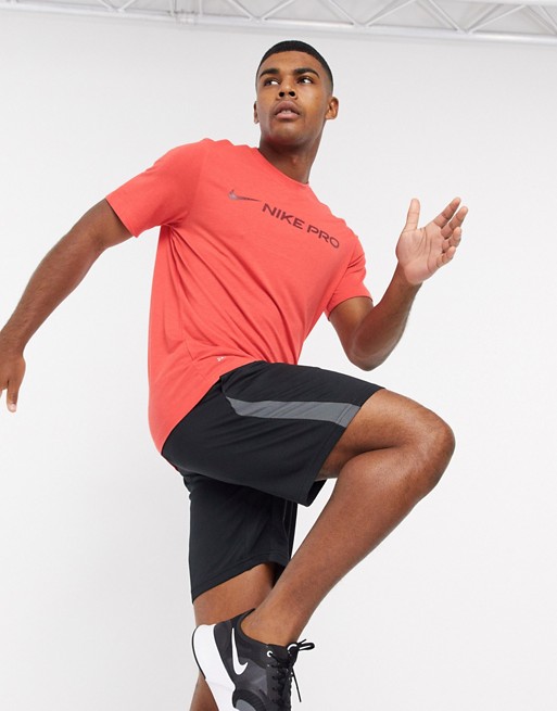 Nike Training Pro Dry t-shirt in red