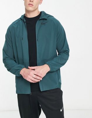Nike Training Pro Flex jacket in green