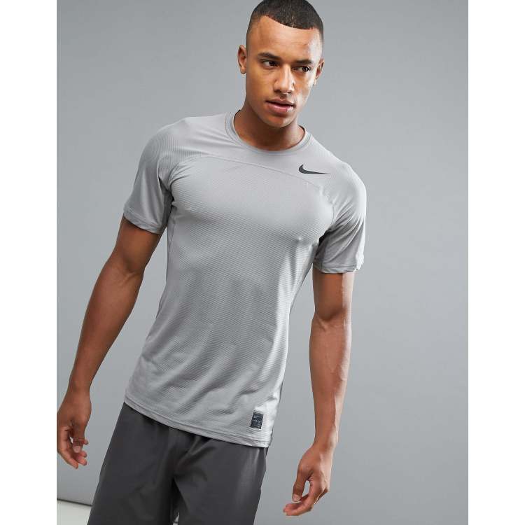 Nike Hypercool Compression SS Top 2.0 grey Extra Large