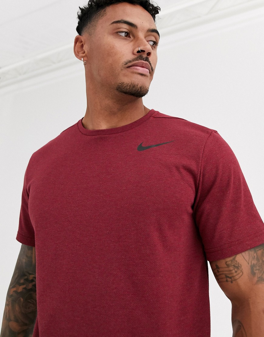 Nike – Training pro HyperDry – Vinröd t-shirt