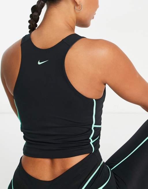 Nike Training Pro Membership Dri-FIT cropped top in black