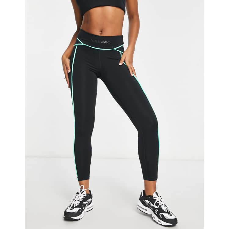 Nike Pro Dri-fit Mid Rise Graphic 7/8 Training Women's Tights