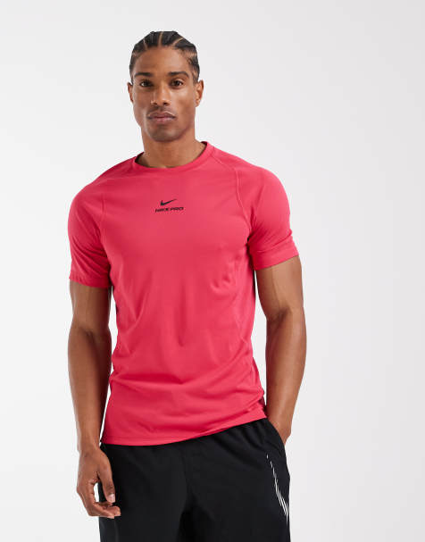 Nike Training Pro muscle fit top in hot pink