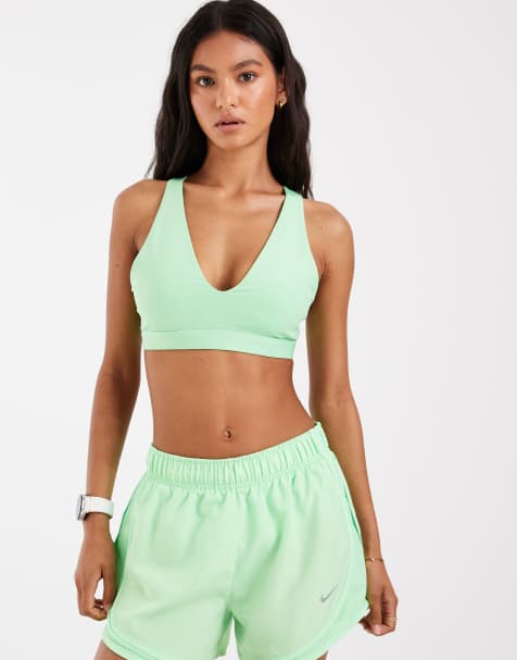 Nike Training - Pro - Soutien-gorge de sport en tissu Dri-FIT - Vert - view 1