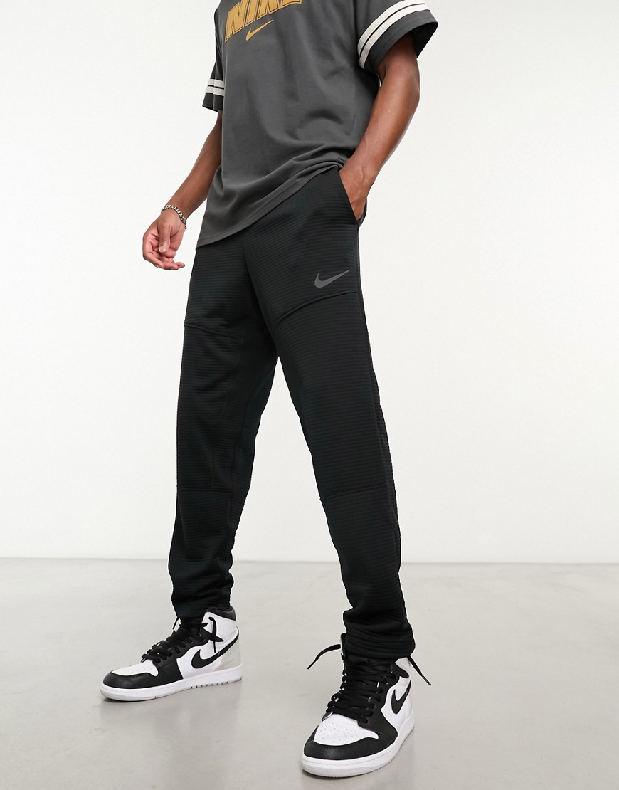 Nike Training - Pro - Svarta Mjukisbyxor I Fleece-Svart/A