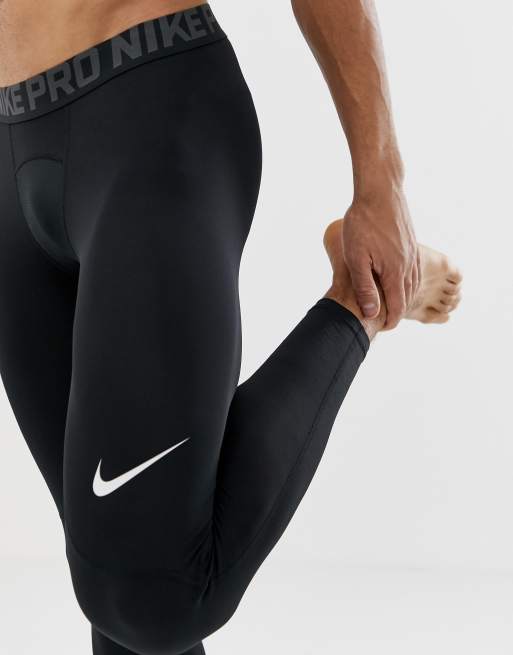  Nike Mens Pro Tights (Black/White/Small) : Clothing, Shoes &  Jewelry