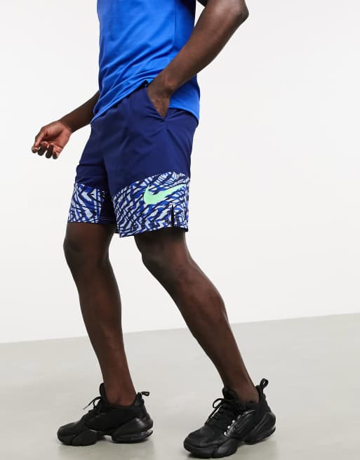 Nike Training project X flex 3.0 shorts in blue