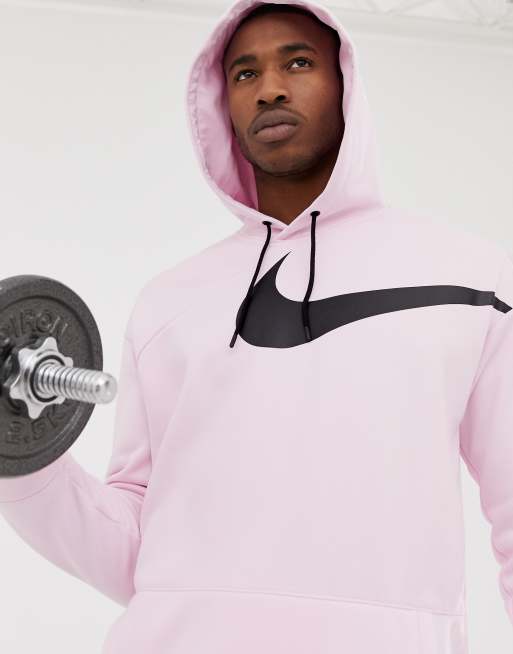 Nike therma hoodie on sale pink