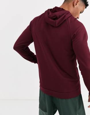 nike burgundy pullover