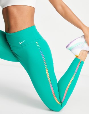 nike rainbow tights