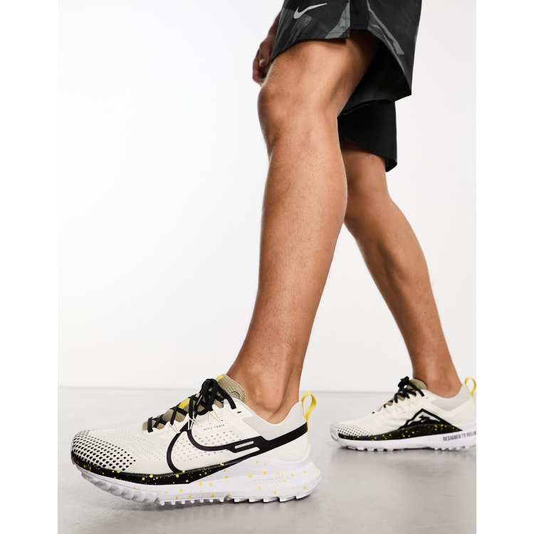 Nike Training React Pegasus Trail 4 sneakers in white ASOS