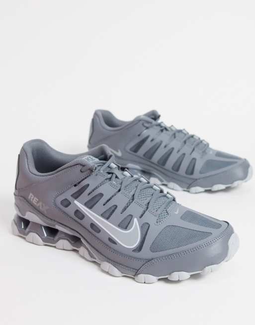 Nike Training Reax 8 trainers in grey | ASOS