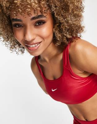 reggiseno nike rosso