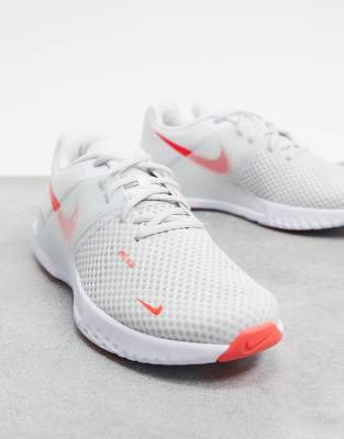 nike renew white and pink