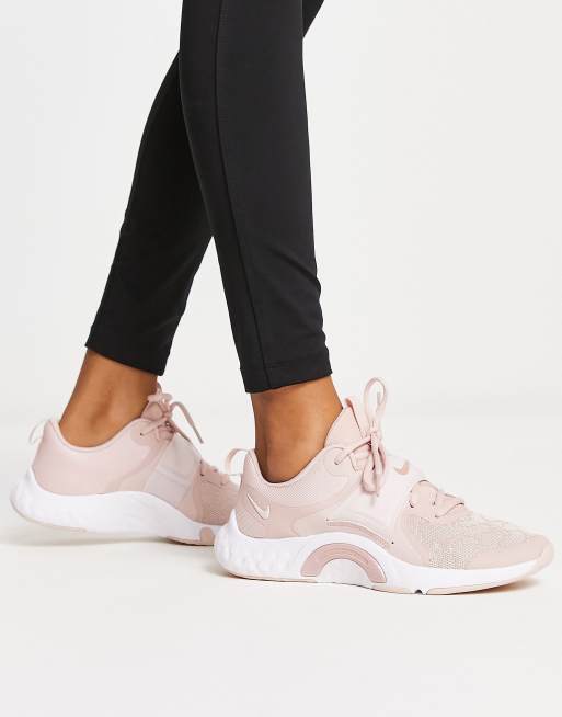 vaso Evaluación Velo Nike Training Renew In-Season TR 12 trainers in peach | ASOS